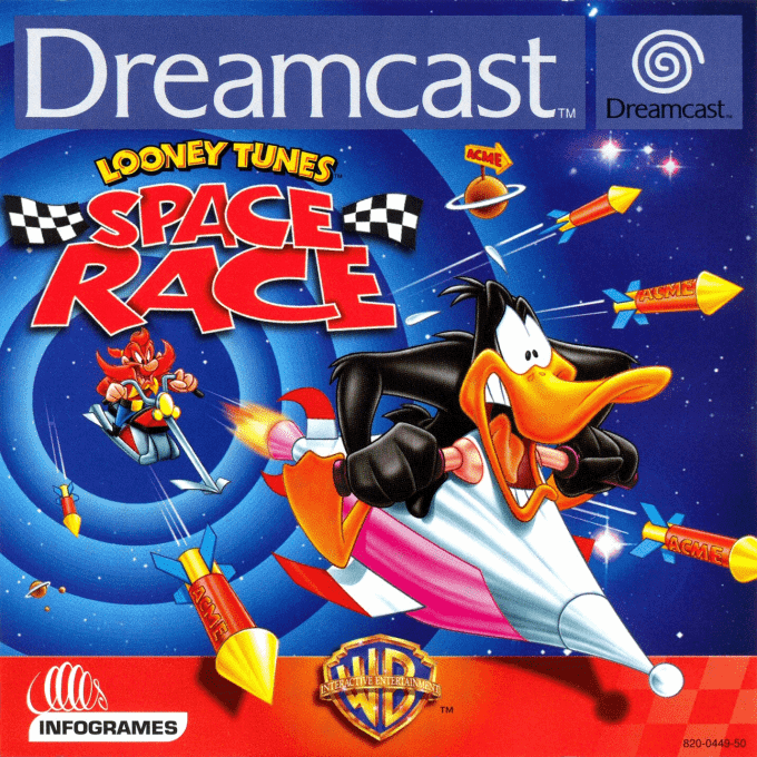 Looney Tunes - Space Race — box-2D (FR)