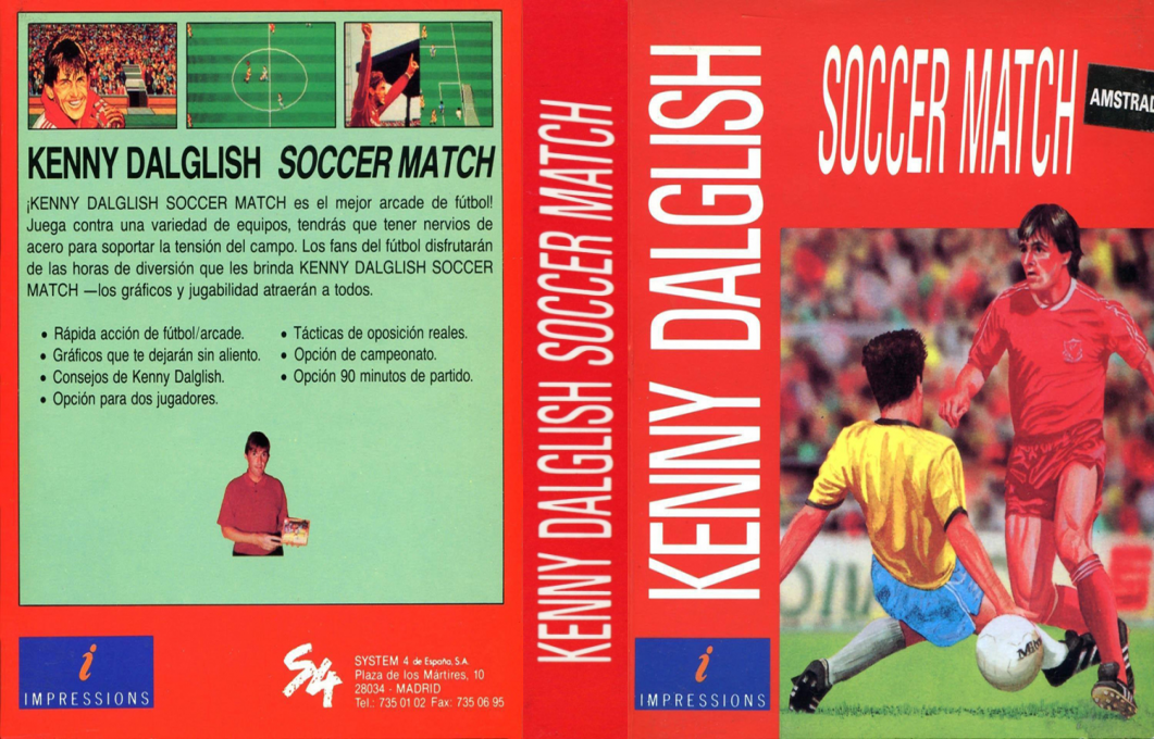Kenny Dalglish Soccer Match — box-texture (SP)