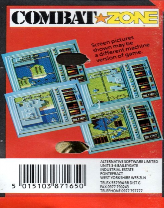 Combat Zone — box-2D-back (EU)