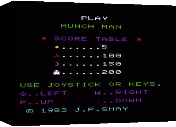 Munch Man — box-3D (WOR)