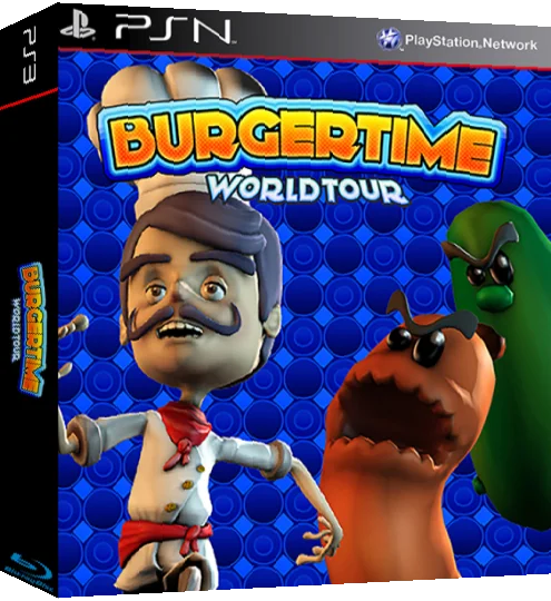 BurgerTime World Tour — box-3D (WOR)