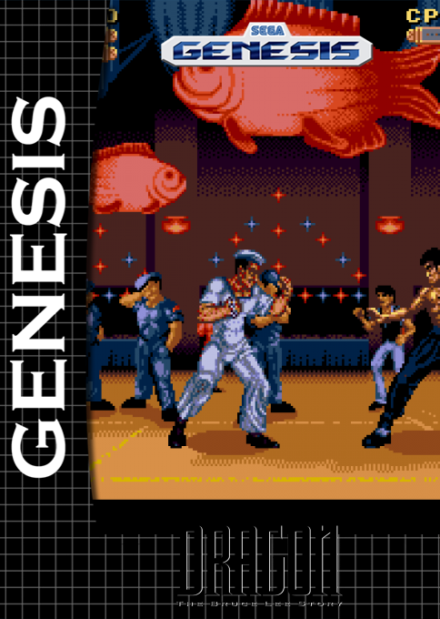 Dragon - The Bruce Lee Story — box-2D (SS)