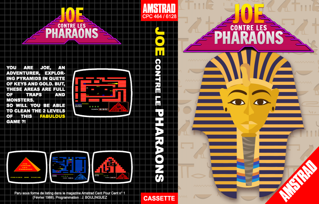 Joe Contre Les Pharaons — box-texture (EU)