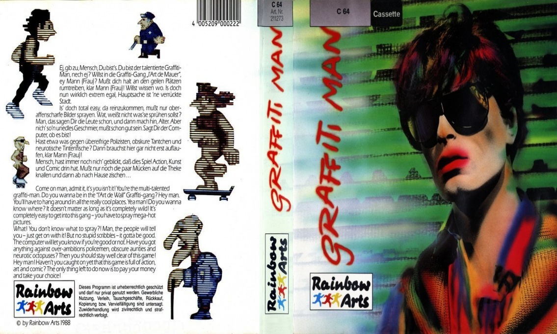 Graffiti Man — box-texture (EU)