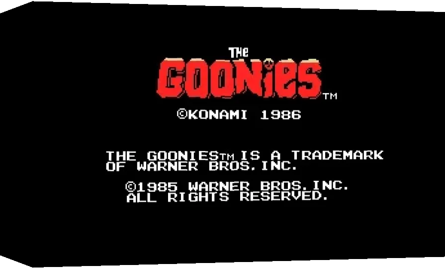The Goonies — box-3D (WOR)