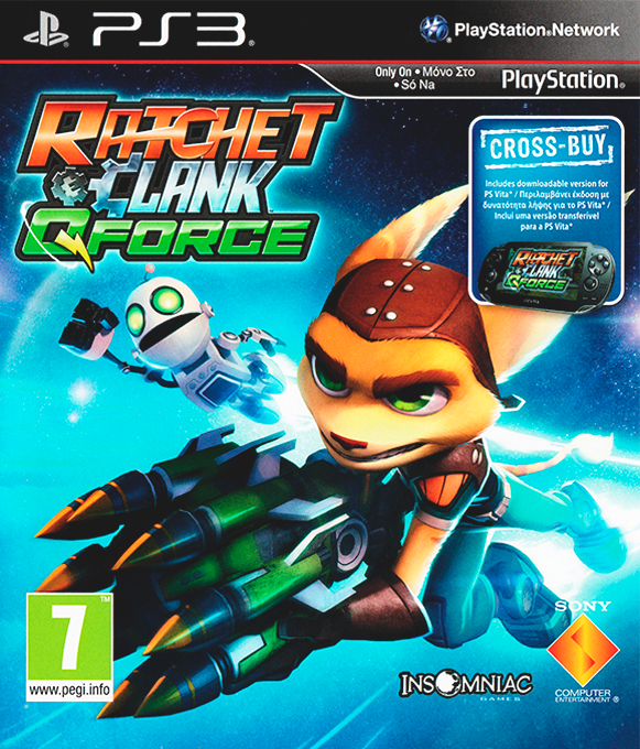 Ratchet And Clank - QForce — box-2D (UK)