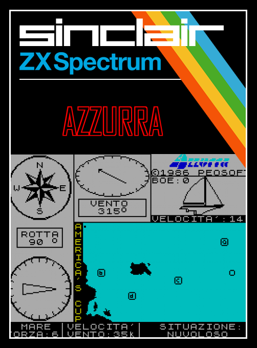 Azzurra box art