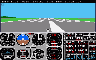 Flight Simulator II — ss (WOR)