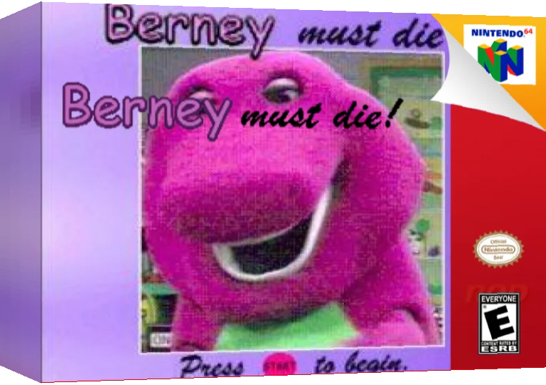 Berney Must Die! — box-3D (SS)