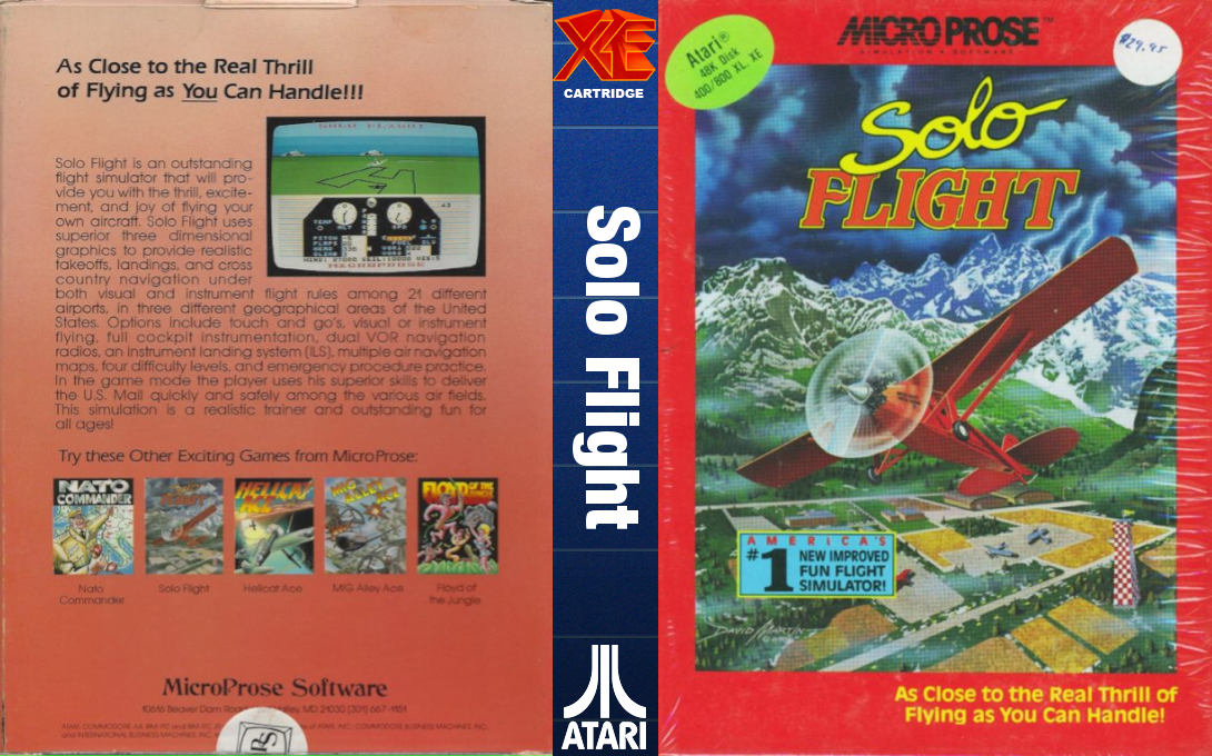Solo Flight — box-texture (US)
