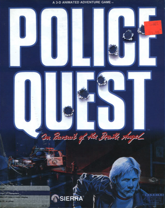 Police Quest - In Pursuit of the Death Angel box art