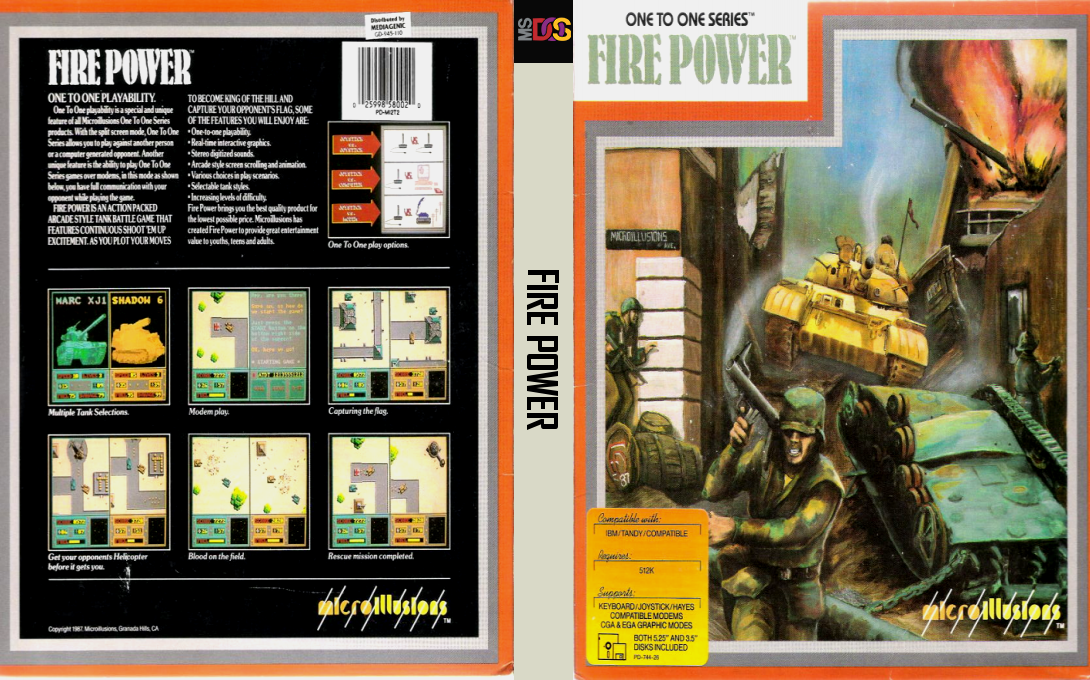 Fire Power — box-texture (US)
