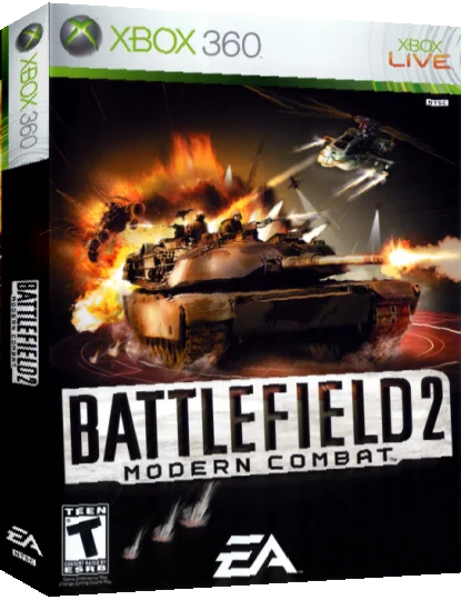 Battlefield 2 - Modern Combat — box-3D (US)