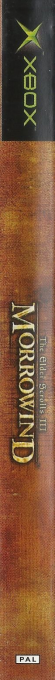 Elder Scrolls III, The - Morrowind - Game of the Year Edition — box-2D-side (UK)