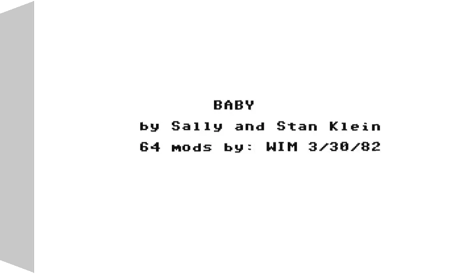 Baby — box-3D (WOR)