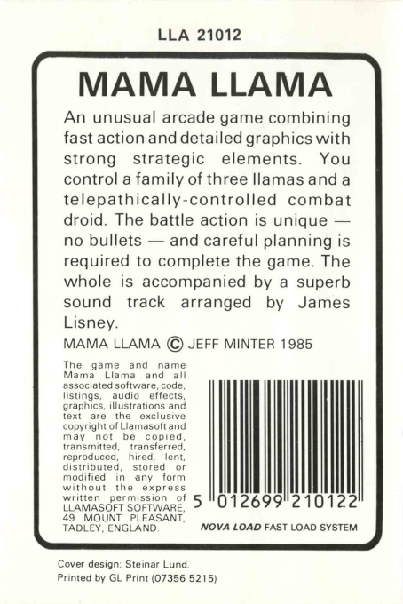 Mama Llama — box-2D-back (EU)
