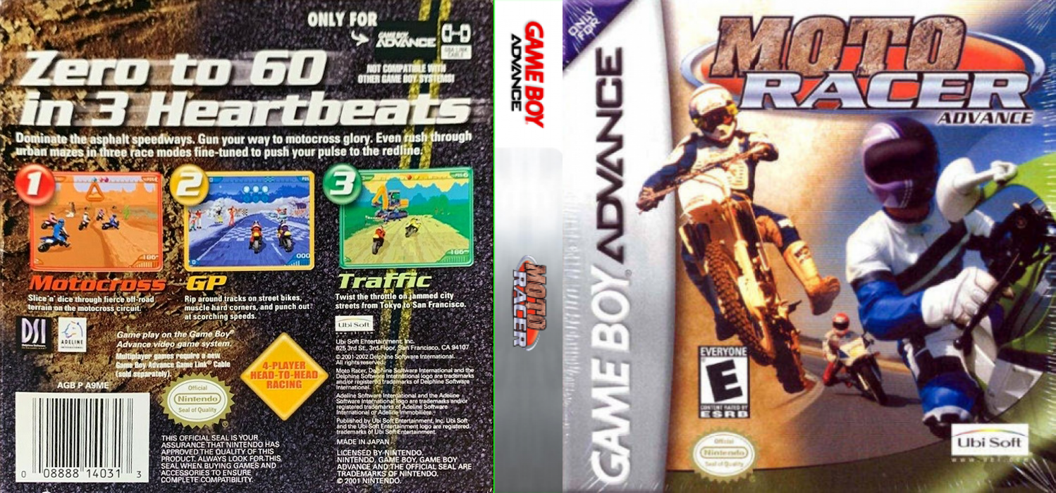 Moto Racer Advance — box-texture (US)