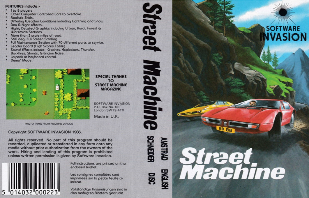 Street Machine — box-texture (EU)