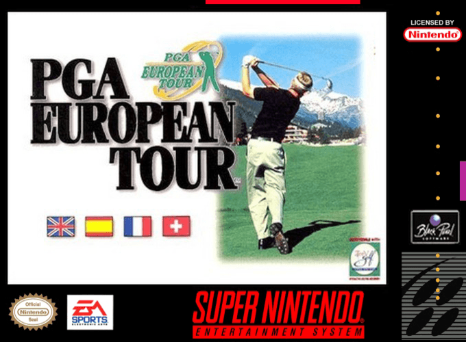 Pga European Tour box art