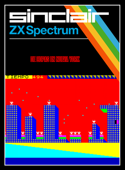 De Copas en Nueva York box art