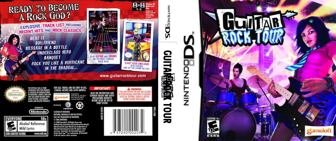 Guitar Rock Tour — box-texture (US)