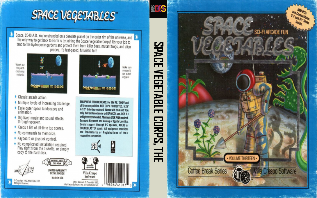 Space Vegetables — box-texture (US)