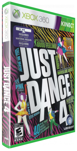 Just Dance 4 — box-3D (CA)