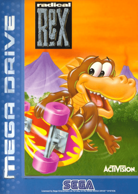 Radical Rex — box-2D (EU)