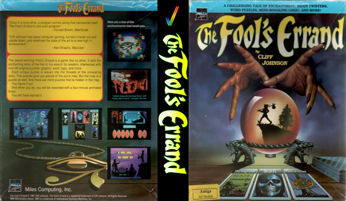 Fool's Errand, The — box-texture (US)