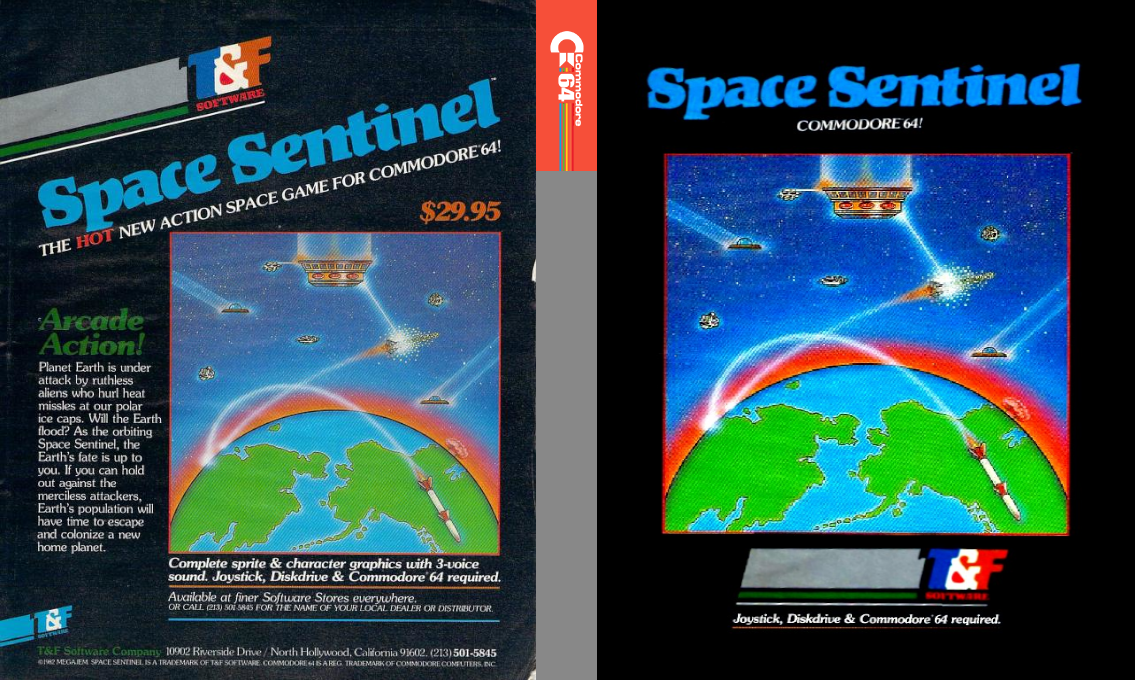 Space Sentinel — box-texture (US)