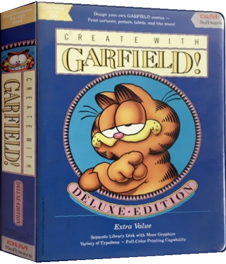 Create with Garfield! : Deluxe Edition — box-3D (US)