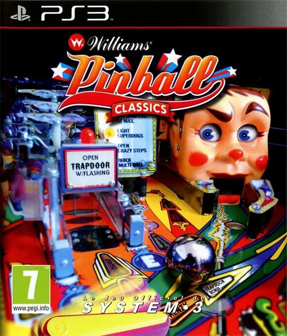 Williams Pinball Classics box art