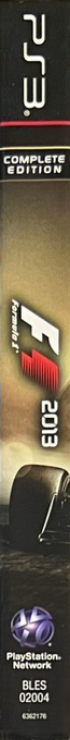 F1 2013 - Complete Edition — box-2D-side (EU)