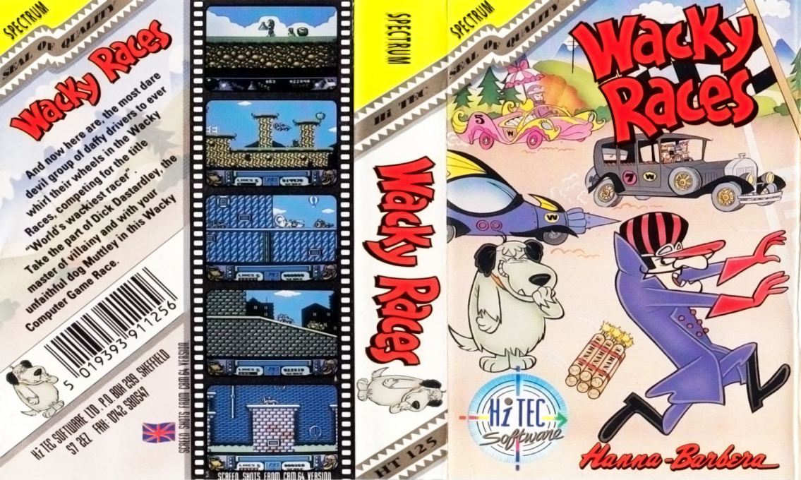 Wacky Races — box-texture (EU)