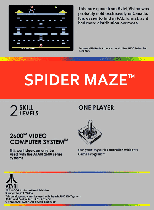 Spider Maze — box-2D-back (CUS)