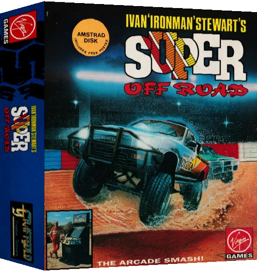 Ivan 'Ironman' Stewart's Super Off Road — box-3D (EU)