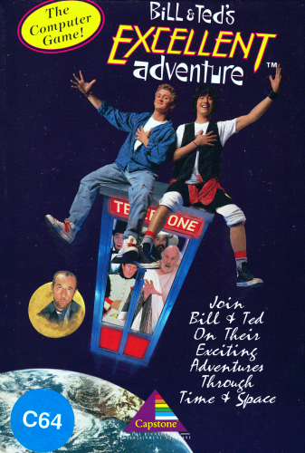 Bill And Ted's Excellent Adventure box art