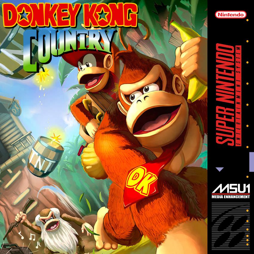 Donkey Kong Country box art