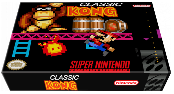 Classic Kong — box-3D (US)