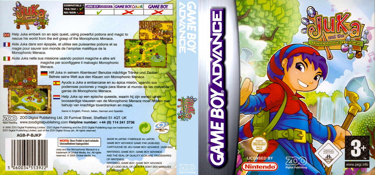 Juka And The Monophonic Menace — box-texture (EU)