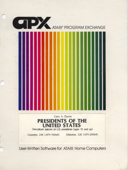 Presidents of the United States box art