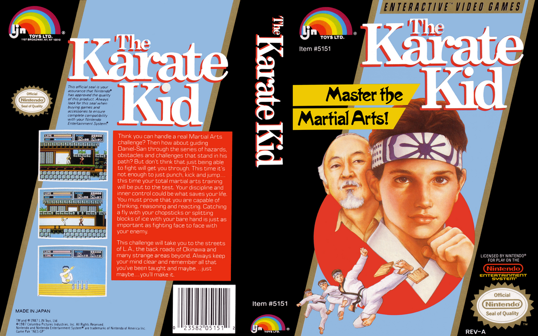 Karate Kid, The — box-texture (US)