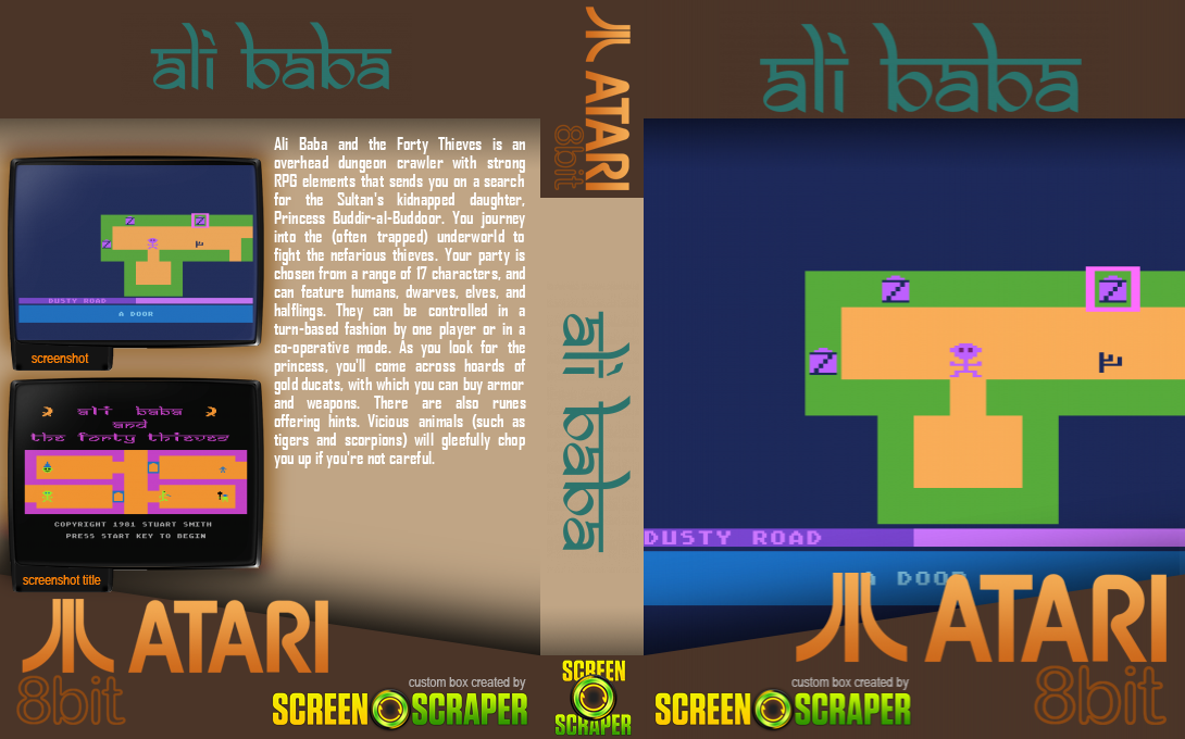 Ali Baba And The Forty Thieves — box-texture (SS)