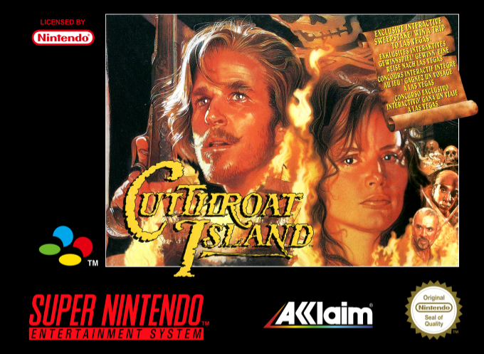 Cutthroat Island — box-2D (EU)