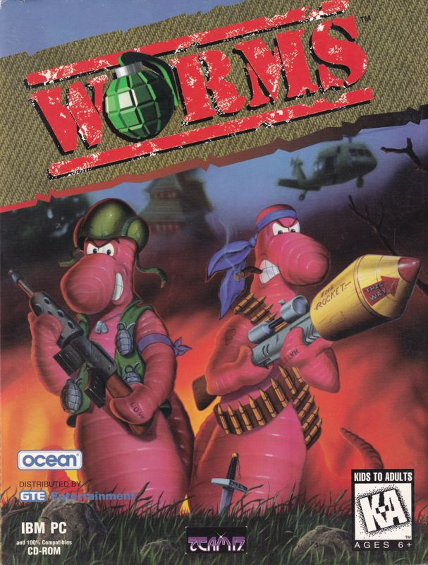Worms box art
