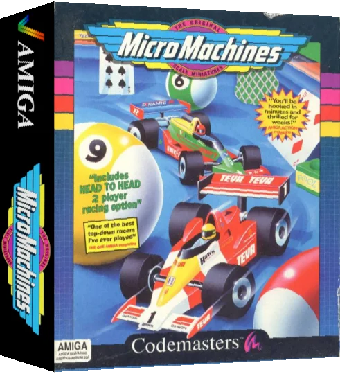 Micro Machines — box-3D (EU)