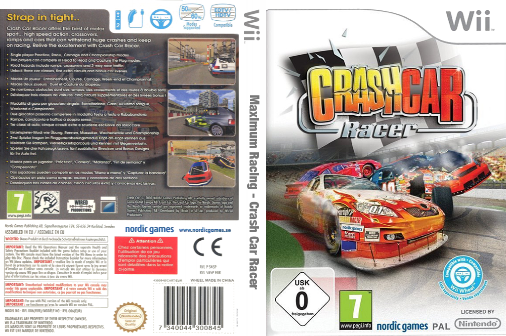 Crash Car Racer — box-texture (DE)