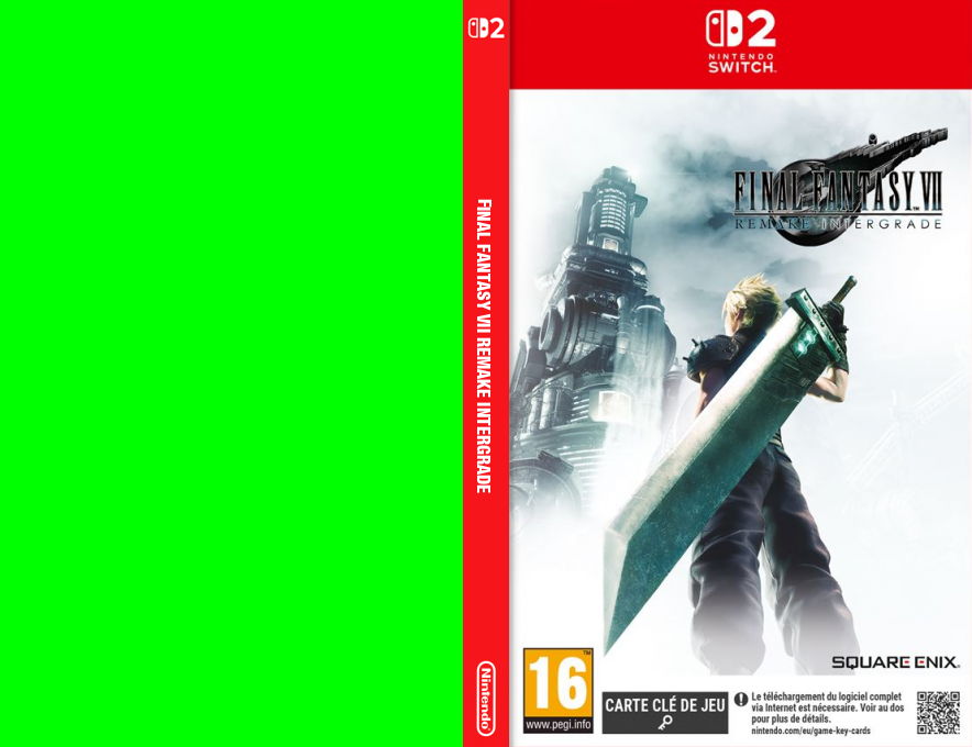 Final Fantasy VII Remake Intergrade — box-texture (EU)