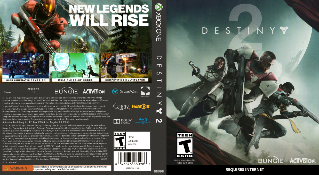 Destiny 2 — box-texture (US)