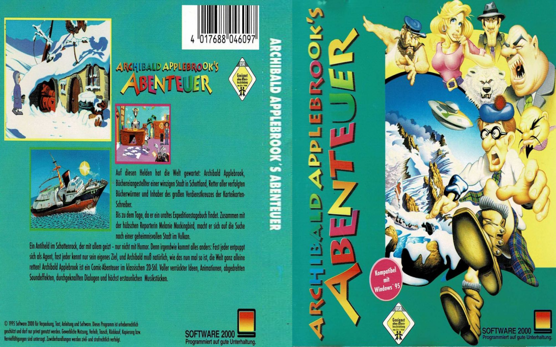 Archibald Applebrook's Abenteuer — box-texture (DE)